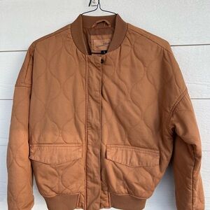 Tan Quilted Chore Jacket-new!